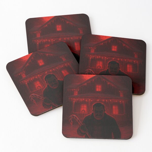 Item preview, Blood Moon Neighbor Christmas Aggressive Edition Dark Horror Art designed and sold by SHOCAMPOS DESIGNS .