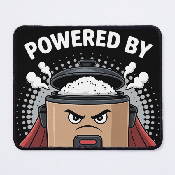 Item preview, Filipino Powered By Extra Rice Asian Food Hero designed and sold by EntroRhim.