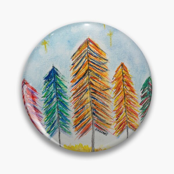 Item preview, Colourful Christmas Trees designed and sold by Jasbindar Singh.