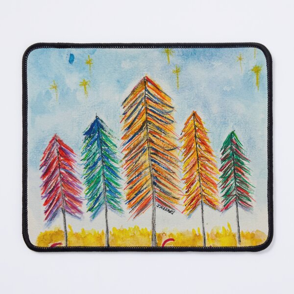 Item preview, Colourful Christmas Trees designed and sold by Jasbindar Singh.