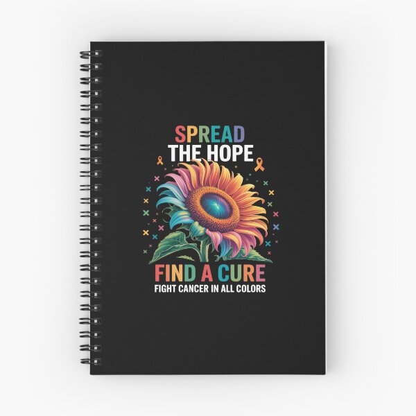 Item preview, Fight Cancer In All Color Spread-Hope Find A Cure Sunflower designed and sold by EntroRhim.