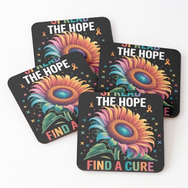 Item preview, Fight Cancer In All Color Spread-Hope Find A Cure Sunflower designed and sold by EntroRhim.