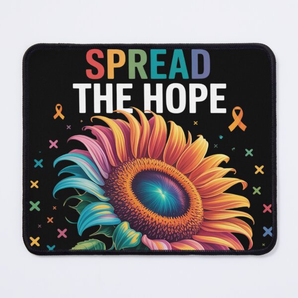 Item preview, Fight Cancer In All Color Spread-Hope Find A Cure Sunflower designed and sold by EntroRhim.