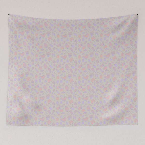 Item preview, Small talk - purple designed and sold by Stephanie Fiona Design.