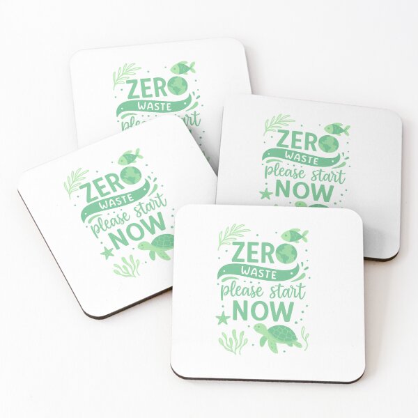 Item preview, Zero Waste Please Start Now — Eco Quote designed and sold by artcultreone.