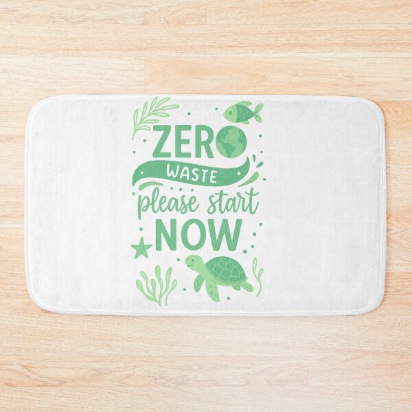 Item preview, Zero Waste Please Start Now — Eco Quote designed and sold by artcultreone.