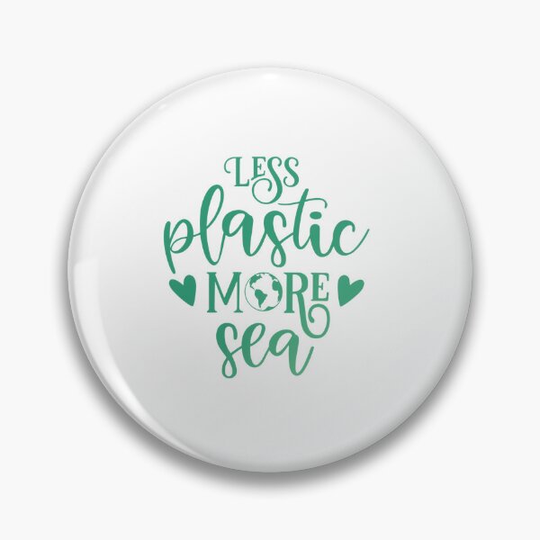 Item preview, Less Plastic More Sea — Ocean Quote designed and sold by artcultreone.