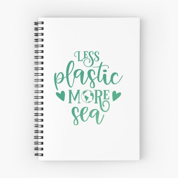 Item preview, Less Plastic More Sea — Ocean Quote designed and sold by artcultreone.