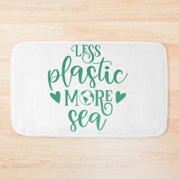 Item preview, Less Plastic More Sea — Ocean Quote designed and sold by artcultreone.