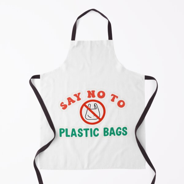 Item preview, Say No to Plastic Bags — Eco Message designed and sold by artcultreone.