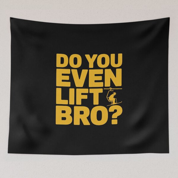 Item preview, Do You Even Lift Bro Gift  Cute Skiing Lover Men Boys designed and sold by EntroRhim.