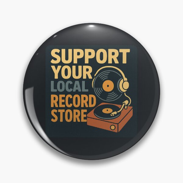 Item preview, Support Your Local Record Store designed and sold by peaknerd.