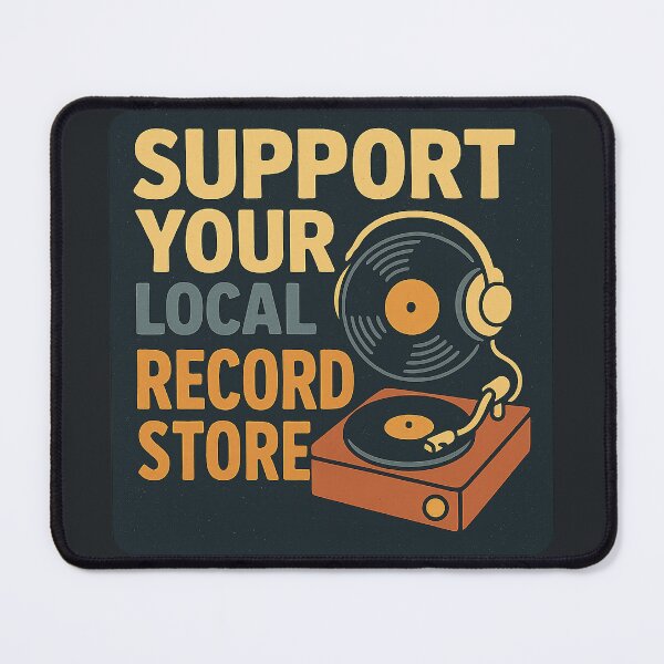 Item preview, Support Your Local Record Store designed and sold by peaknerd.