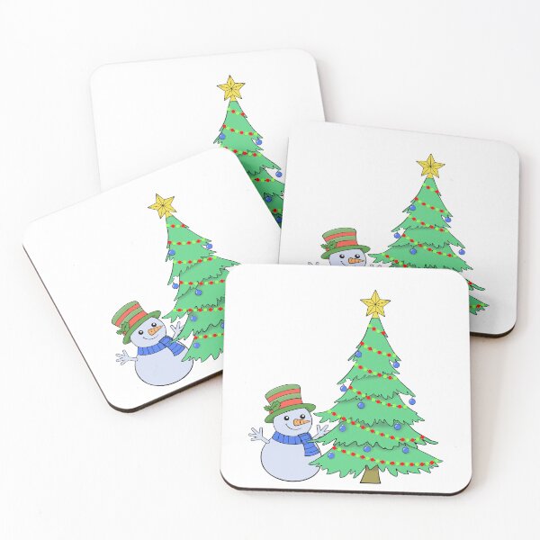 Item preview, Snowman and the Christmas Tree designed and sold by ArtsB2.