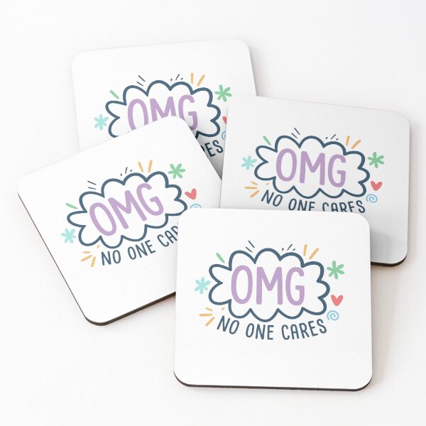 Item preview, OMG No One Cares — Attitude Quote designed and sold by artcultreone.
