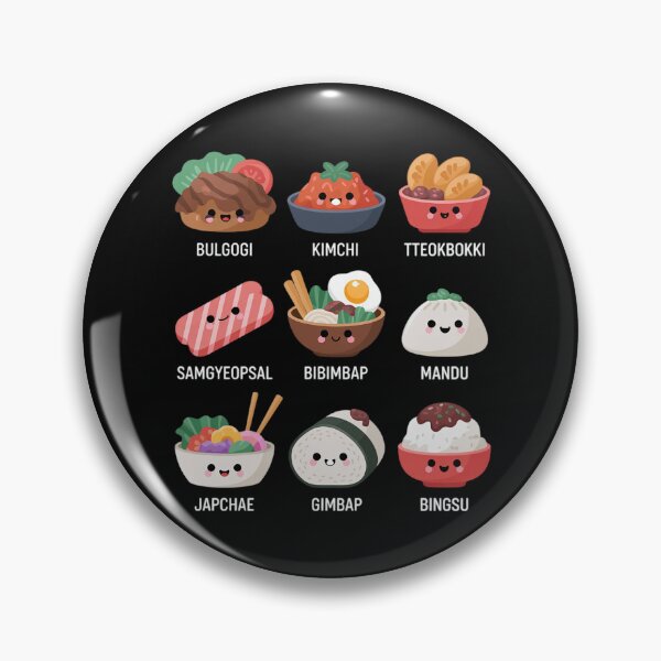 Item preview, Cute Korean Food Bulgogi Bibimbap Korea Lover Kawaii designed and sold by EntroRhim.