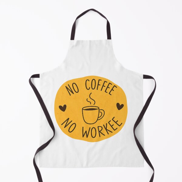 Item preview, No Coffee No Workee — Funny Coffee Quote designed and sold by artcultreone.