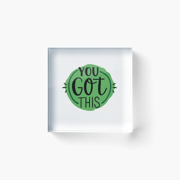 Item preview, You Got This — Motivational Quote designed and sold by artcultreone.