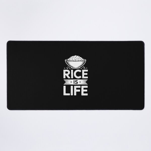 Item preview, Cool Rice Is Life Art Men Women Asian Filipino Japanese Food designed and sold by EntroRhim.