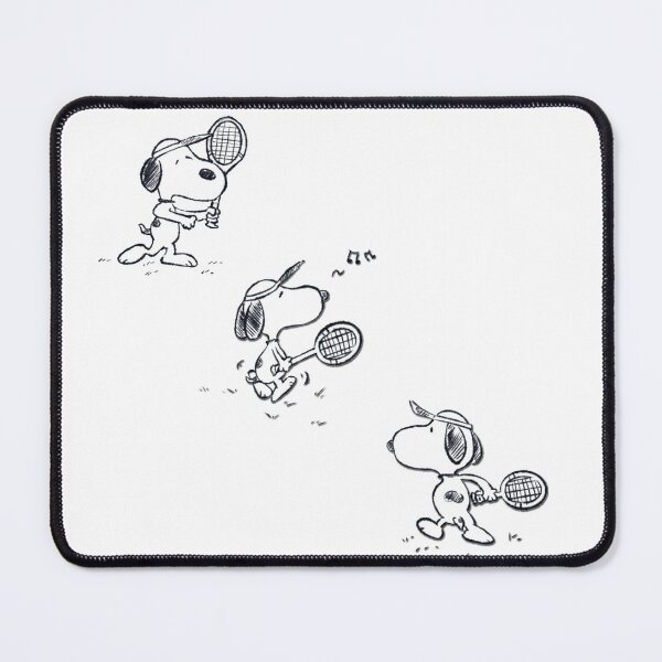 Item preview, Snoopy Tennis - Fan Art  designed and sold by Art Beyond The Brush.