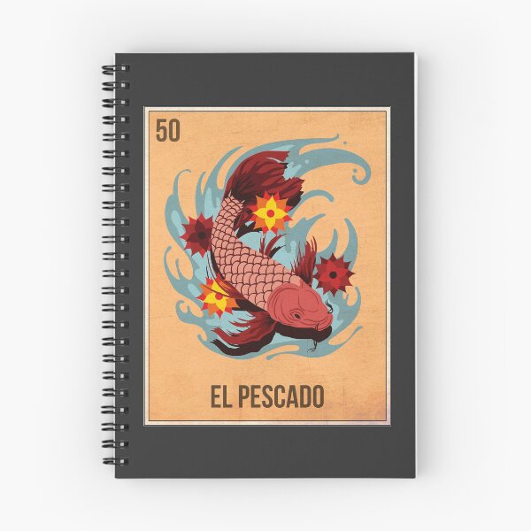 Item preview, El Pescado Loteria Style Card designed and sold by dk80.