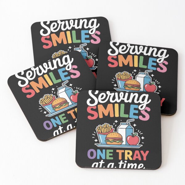 Item preview, Serving Smiles One Tray At A Time Ladies Cafeteria Worker designed and sold by EntroRhim.