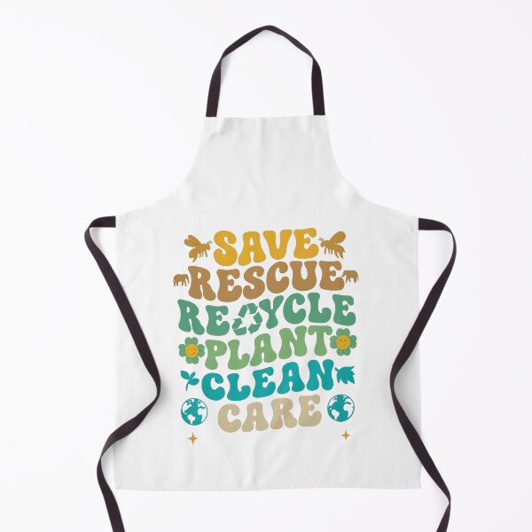 Item preview, Earth Day Save Rescue Recycle Plant Clean Care — Eco Message designed and sold by artcultreone.