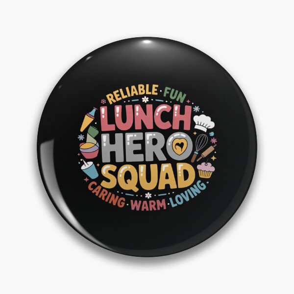 Item preview, School Lunch Hero Squad Cafeteria Workers Lunch Lady designed and sold by EntroRhim.