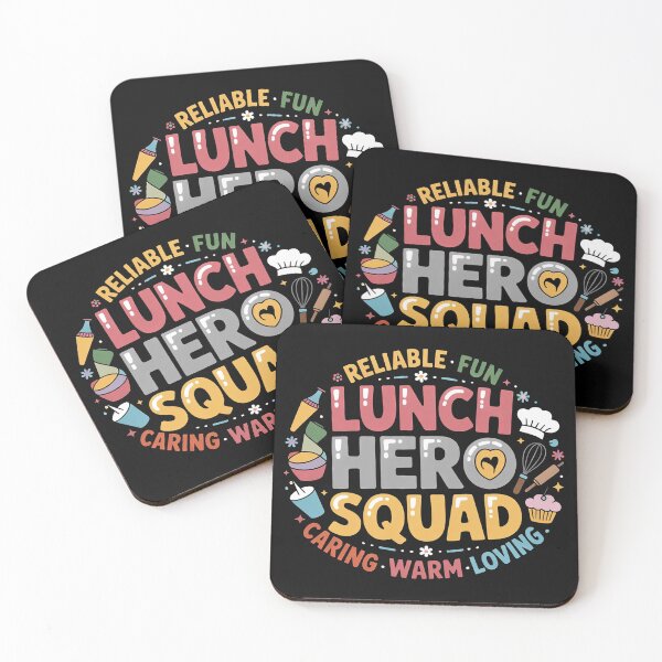 Item preview, School Lunch Hero Squad Cafeteria Workers Lunch Lady designed and sold by EntroRhim.