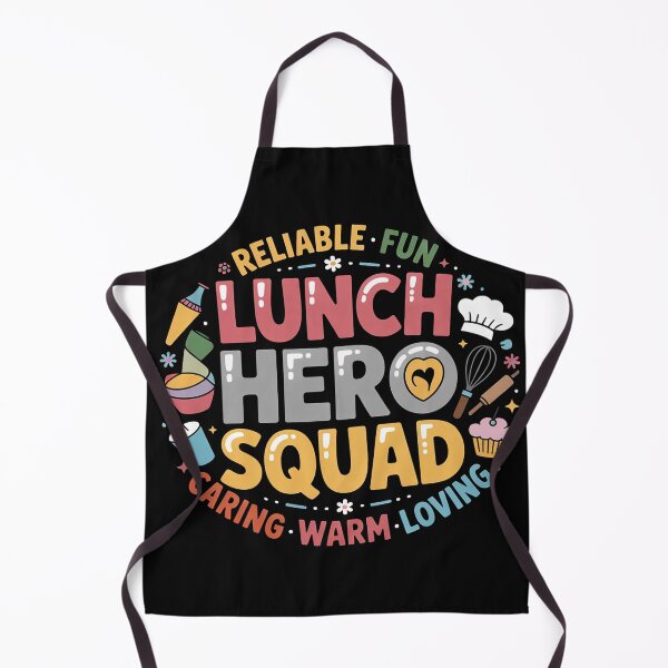 Item preview, School Lunch Hero Squad Cafeteria Workers Lunch Lady designed and sold by EntroRhim.