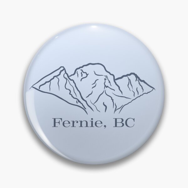 Item preview,  Three sisters Fernie BC outline designed and sold by Rock An Design.