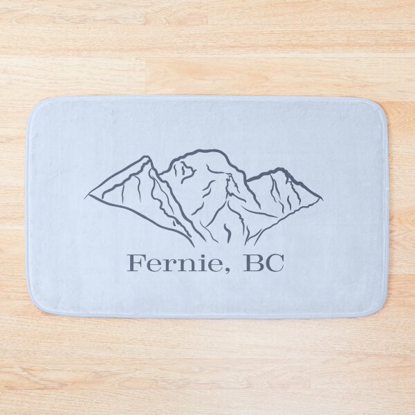 Item preview,  Three sisters Fernie BC outline designed and sold by Rock An Design.