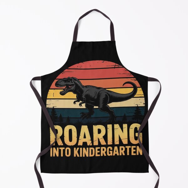 Item preview, Roaring Into Kindergarten Dinosaur 1st Day Back To School designed and sold by EntroRhim.