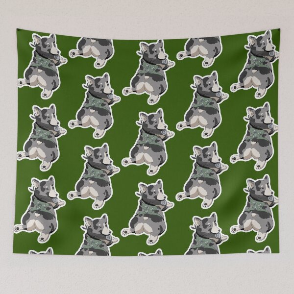 Item preview, Anime Ninja Parody Corgi designed and sold by DTSuccubus.