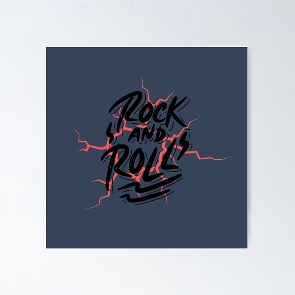 Item preview, ROCK AND ROLL designed and sold by Fk1STL3®.