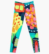 Aerial Abstract III Leggings