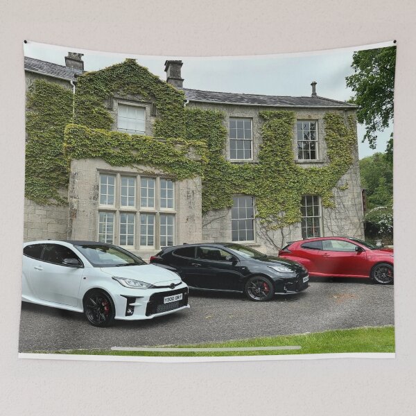 Item preview, GR Trio at the Manor – Car Photography Print designed and sold by RicLaw.