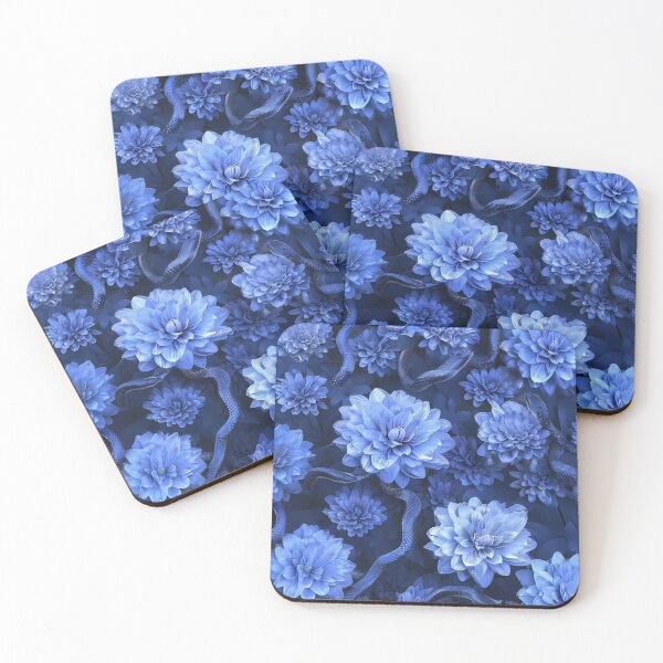 Item preview, Blue Serpent Bloom designed and sold by ZEYCAT.