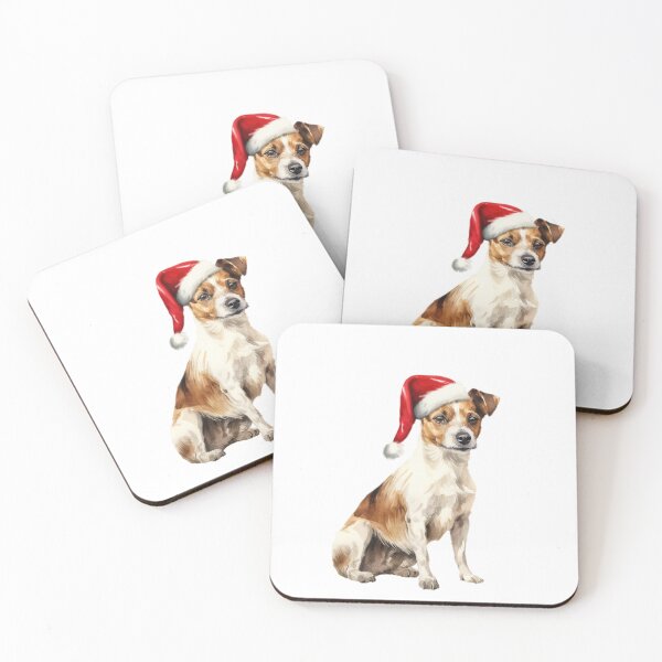 Item preview, Jack Russel Terrier Christmas designed and sold by Timeless Bond Designs.