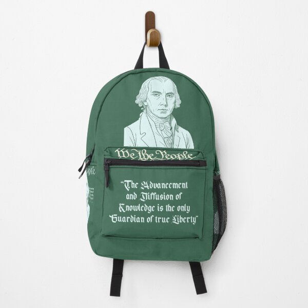 Item preview, We the People - James Madison Guardian of Liberty Quote designed and sold by CRHPOD20.