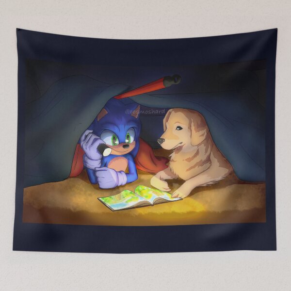 Item preview, Movie Sonic: Blackout sleepover designed and sold by CosmoShard.
