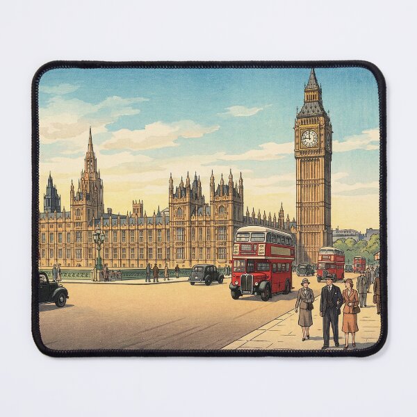 Artikelvorschau, Der japanische Holzschnitt des Palace of Westminster entworfen und verkauft von Takeda-art.