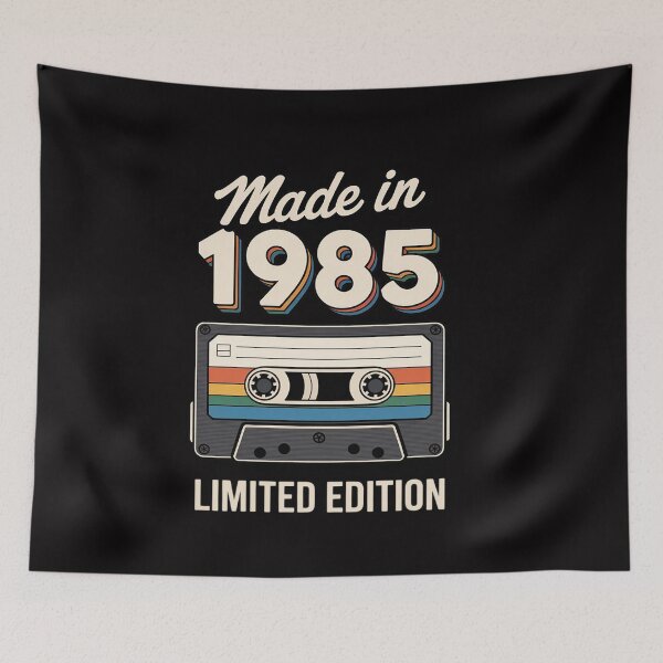 Item preview, Made In 1985 Limited Edition 37th Birthday Cassette Tape designed and sold by ConceptThena.