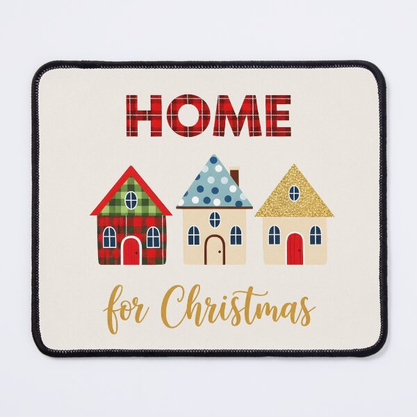 Item preview, Festive Plaid and Glitter Christmas Houses designed and sold by SeGoArtDesign.
