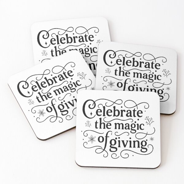 Item preview, Celebrate the magic of giving,Season of Giving designed and sold by CloudyPress.