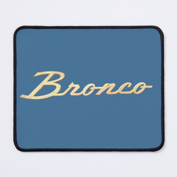 Item preview, Classic Bronco Script Emblem designed and sold by CelticValkyrie.