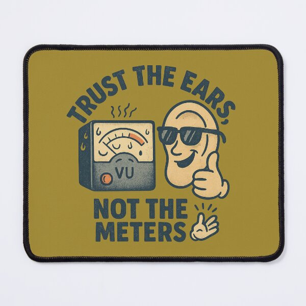 Item preview, Trust the Ears, Not the Meters designed and sold by peaknerd.