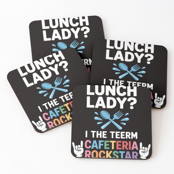 Item preview, Lunch Lady I Prefer The Term Cafeteria Rockstar Lunch Lady designed and sold by LapFemile.