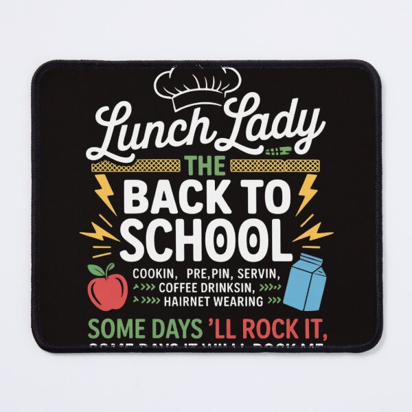 Item preview, Lunch Lady Food Humor Back to School Tour designed and sold by LapFemile.
