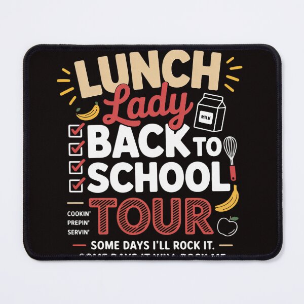 Item preview, Lunch Lady Back to School Tour Food Humor Cafeteria designed and sold by LapFemile.